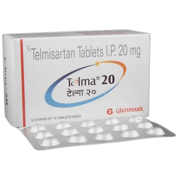 telma 20mg tablet 15's
